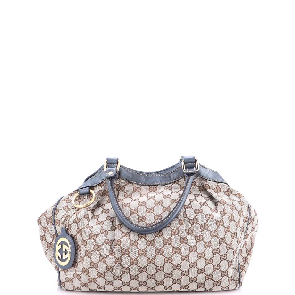 Gucci Sukey Tote Gg Canvas With Leather #269594G99B
